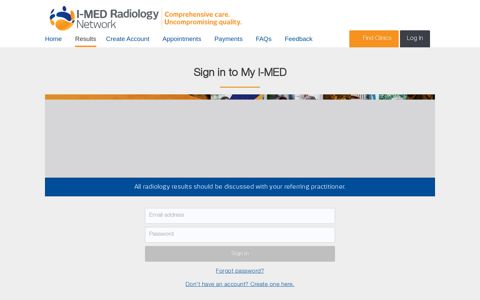 I-MED Radiology I My I-MED | For patients | Log in - My I-MED