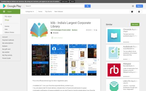 klib - India's Largest Corporate Library - Apps on Google Play