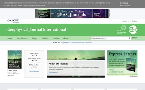 Geophysical Journal International | Oxford Academic