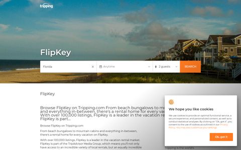 FlipKey | Tripping.com Rentals | Tripping.com