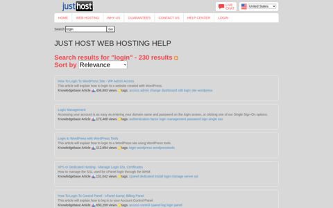 Just Host Web Hosting Help - Search results for "login"