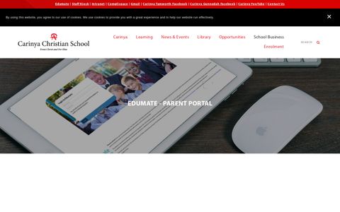 Edumate / Parent Portal — Carinya Christian School
