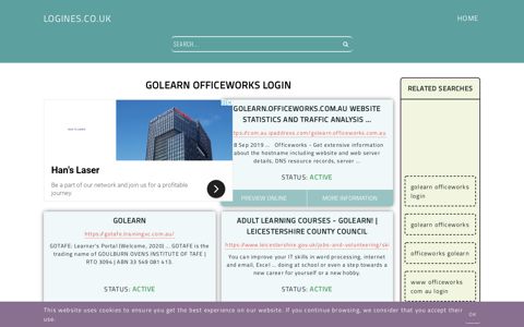golearn officeworks login - General Information about Login