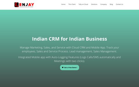 CRM - Enjay IT Solutions - Enjay Computing