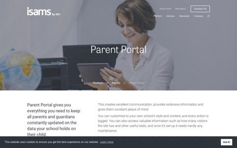 Parent Portal for Schools - iSAMS