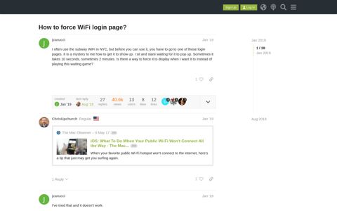 How to force WiFi login page? - MPU Talk