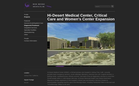 Hi-Desert Medical Center, Critical Care and Women's Center ...