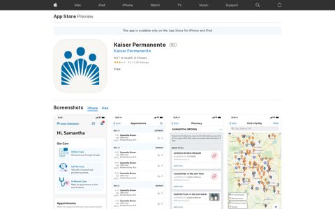 ‎Kaiser Permanente on the App Store