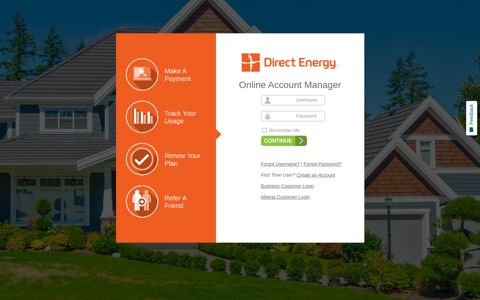 MyAccount: Login To Your Account - Direct Energy