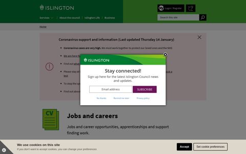 Jobs and careers | Islington Council