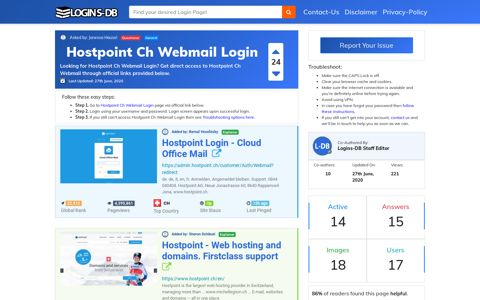 Hostpoint Ch Webmail Login - Logins-DB