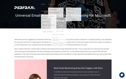 Email Flow Monitoring and Outlook End User Experience for ...