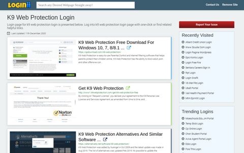 K9 Web Protection Login - Loginii.com