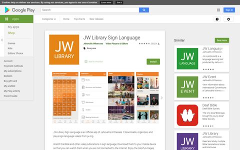 JW Library Sign Language - Apps on Google Play