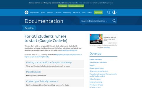 For GCI students: where to start (Google Code-In) | Develop ...