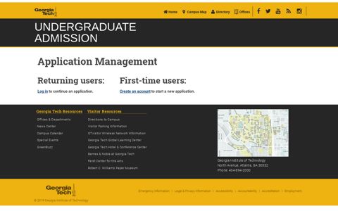 Application Management - Georgia Tech Admissions