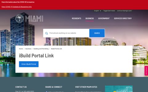iBuild Portal Link - Miami