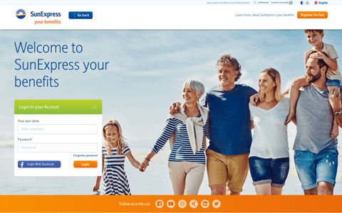 Login to your Account - SunExpress