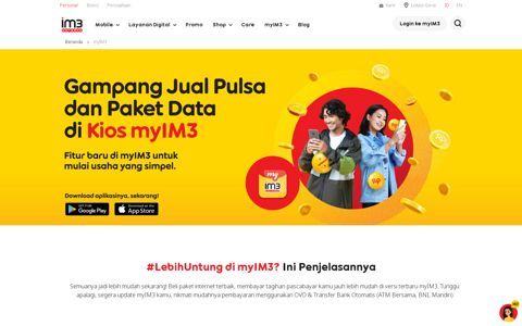 Cek Kuota Indosat Kamu - myIM3 Indosat Ooredoo