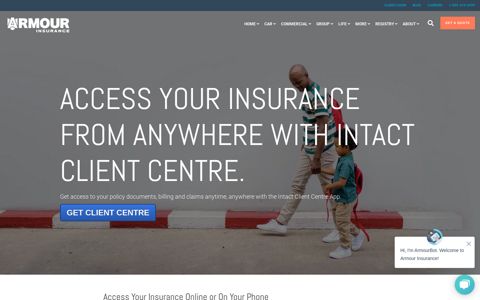 access your insurance from anywhere with intact client centre.