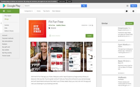 Fit For Free - Apps on Google Play