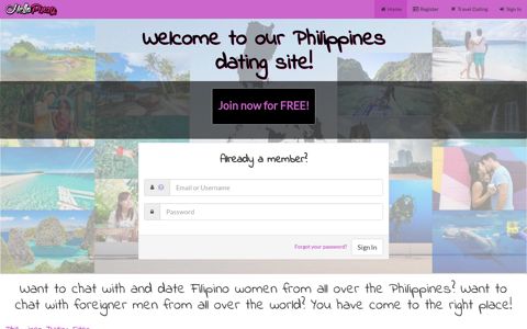 Philippines Dating Site - Meet Filipino & Foreigner Singles