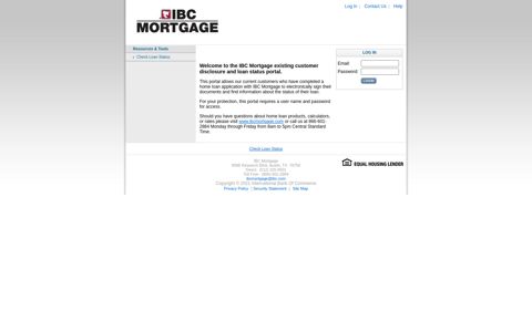 IBC Mortgage : Home