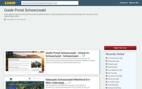 Guide Portal Schwarzwald - Loginii.com