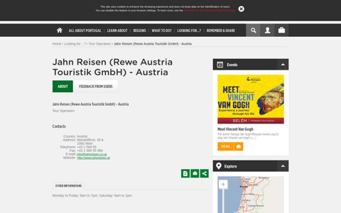 Jahn Reisen (Rewe Austria Touristik GmbH) - Austria |