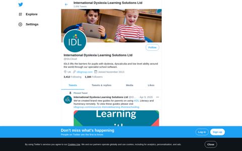 International Dyslexia Learning Solutions Ltd (@IDLCloud ...