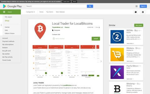 Local Trader for LocalBitcoins - Apps on Google Play