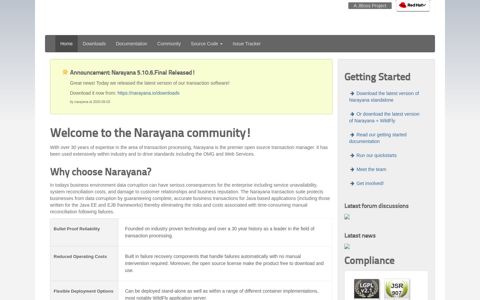 Narayana Transaction Manager