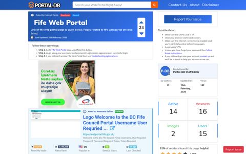 Fife Web Portal