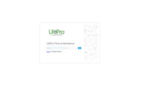 UltiPro Time & Attendance - Login