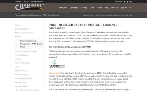 Partner Relationship Management - PRM - Partner Portal ...