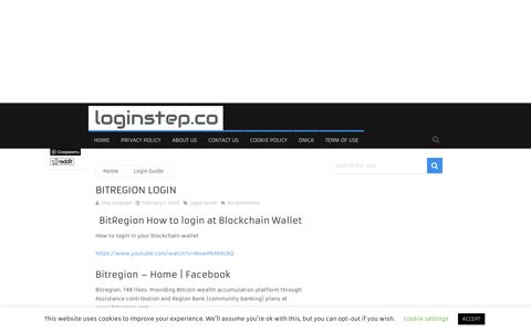 Bitregion Login | Login Step