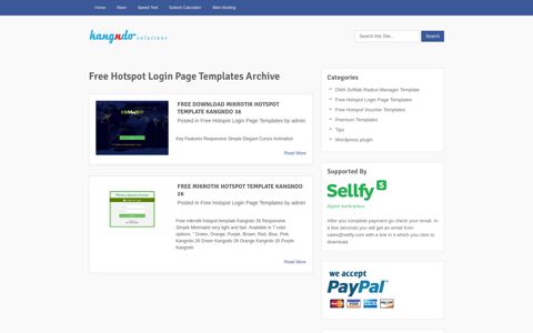 Free Hotspot Login Page Templates Archives - Kangndo ...