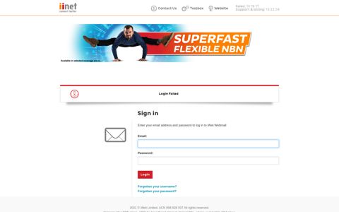 Email Account - iiNet Australia - iiNet Webmail