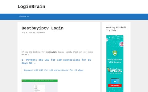 bestbuyiptv login - LoginBrain
