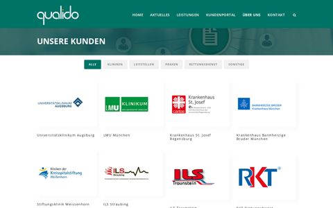 Unsere Kunden | qualido GmbH
