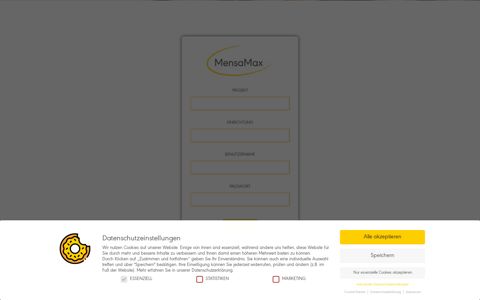 Login - MensaMax GmbH