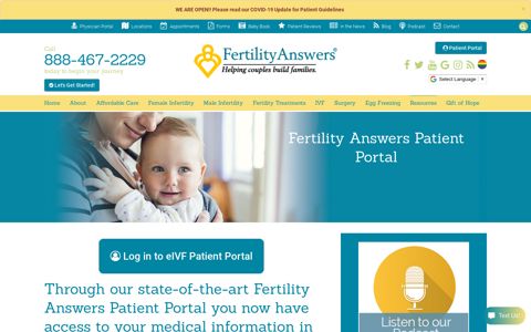 Fertility Answers Patient Portal - Fertility Answers Fertility ...