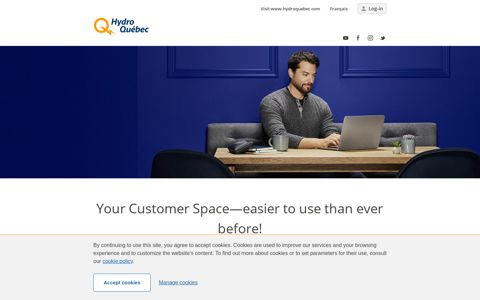 Customer Space—Simplified! - Hydro-Québec