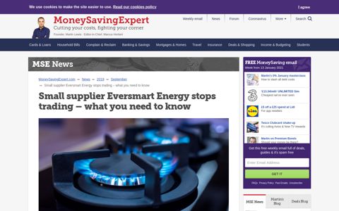 Small supplier Eversmart Energy stops trading – what you ...