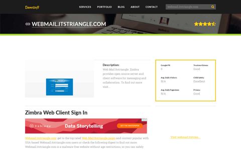 Welcome to Webmail.itstriangle.com - Zimbra Web Client Sign In