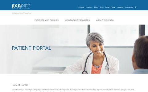 Patient Portal | GenPath Diagnostics