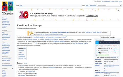 Free Download Manager - Wikipedia