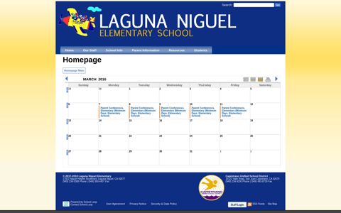 Laguna Niguel Elementary School: Homepage