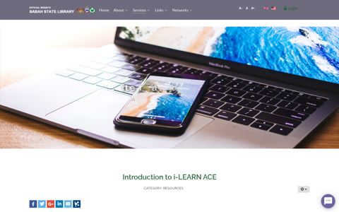 Sabah State Library - Introduction to i-LEARN ACE