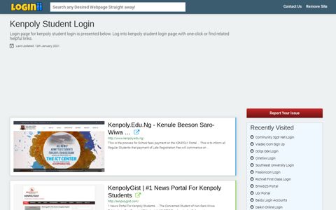 Kenpoly Student Login - Loginii.com